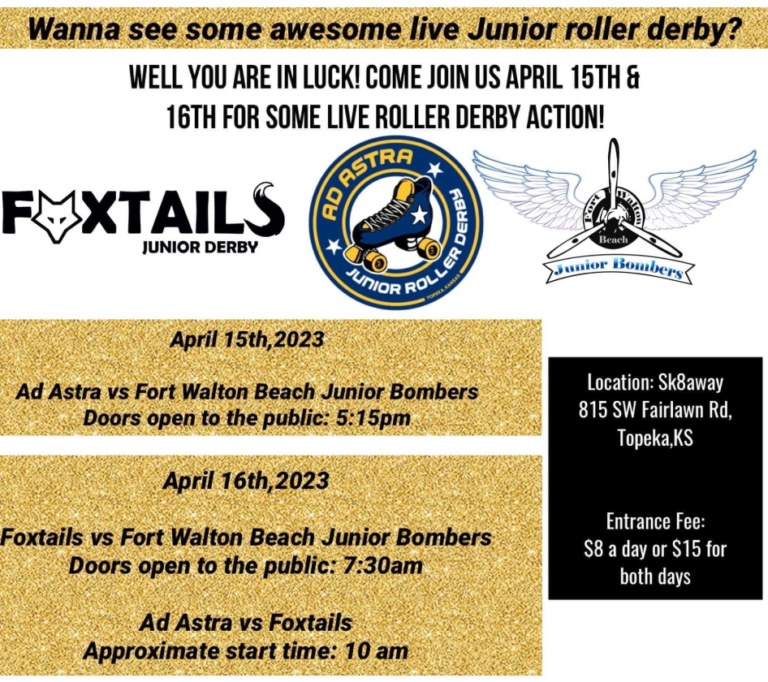 Ad Astra vs Foxtails vs Fort Walton Beach Junior Bombers 04152023